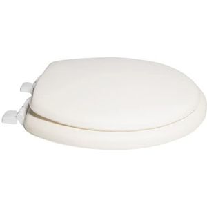 Centoco HPS20-106 WC-bril, zacht, rond, gevoerd, vinyl kunststof, botten