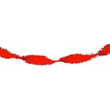 Folat - Rode Crepe Papier Slinger - 24 meter