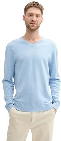 TOM TAILOR - 1039811 - Sweatshirt - Bright Wave Blue Melange