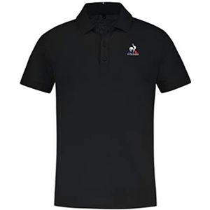 Le Coq Sportif poloshirt heren, Zwart, L