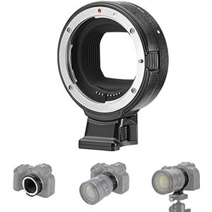 NEEWER EF naar EOS R Mount Adapter, EF/EF-S Lens naar RF-Mount Camera Autofocus Converter Ring Compatibel met Canon EOS R Ra RP R6 Mark II R6 R5 R3 R7 R10 R8 R50, Max belasting: 4,4 lb/2 kg,