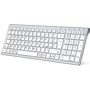 iClever Bluetooth-luidspreker, Ricaricabile Multi-Dispositivo Bluetooth 5.1 met Tappeto Numerico Dal Design Ergonomico di Grandi Dimensioni met stabiele aansluiting