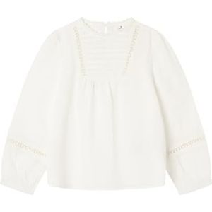 SPRINGFIELD Bl Ml Plumetti Meisjeshemd, standaard wit, 12 años