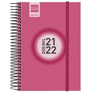 Finocam Espir Color - Kalender september 2021 - augustus 2022 (12 maanden), E8-120 x 171 (klein), roze