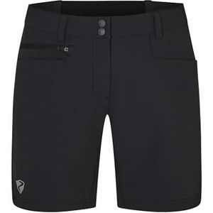 Ziener Dames NEJA Outdoorshorts/fiets/wandelbroek - ademend, sneldrogend, elastisch, zwart, 34