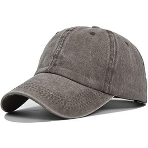 Clotth Uniseks petten Baseball Cap, bruin, Eén maat