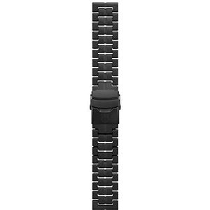 Luminox Horlogeband FP2402.20B, zwart, band., Zwart, 24mm, Riem.