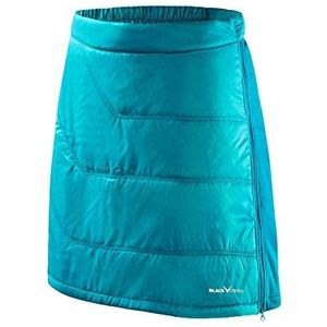 Black Crevice Skirok voor dames, modieuze thermorock voor dames, isolatierok met isolerende wattering, wintersportrok met elastische tailleband