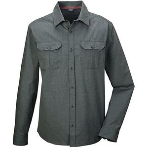 Heren Overhemd - Donkergroen - 100% Polyester - Ademend Waterafstotend Sneldrogend