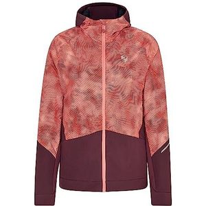 Ziener NAKIMA Hybride/Active Jacket voor dames | ademend, winddicht, functioneel, roze streep print, 36