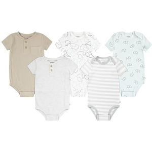 Huggies Little Hugs Unisex baby peuter ondergoed set (5-pack), groen/wit/grijs/gebroken wit, 24 Maanden