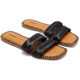 GIOSEPPO - Perham - Platte Sandaal - Zwart