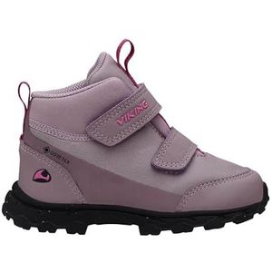 Viking Ask Mid F GTX Wandelschoenen voor kinderen, uniseks, Dusty Pink Magenta, 34 EU