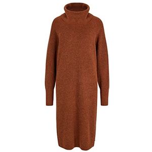 BOSS Gebreide damesjurk, medium bruin, M