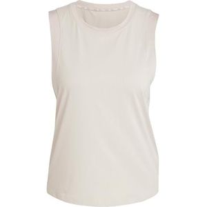 adidas Dames Studio Tank Top, Wonder Beige/Grey Two, M