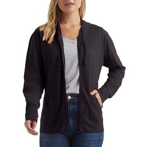 Hanes Shirt voor dames, Zwart, S