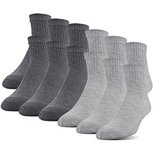 Gildan Herensokken (Pack van 12), Grijs, 40-46 EU