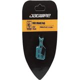 Jagwire Sport Organic Disc Brake pad-formula R1, MTB Unisex Volwassenen, Blauw