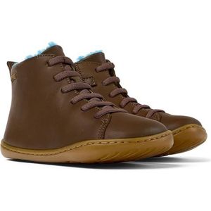 Camper Unisex Peu Cami K900325 Zip Bootie voor kinderen, middenbruin 006, 26 EU