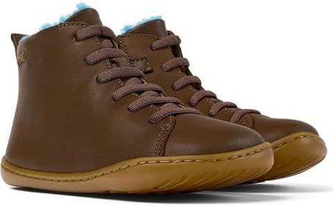 Camper Unisex Peu Cami K900325 Zip Bootie voor kinderen, middenbruin 006, 26 EU