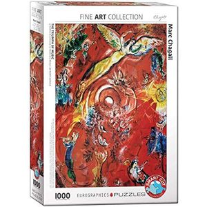 De triomf van muziek door Chagall 1000-delige puzzel