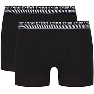 Dim Boxershorts voor heren, 3D Flex katoen, 2 stuks, Zwart, 5