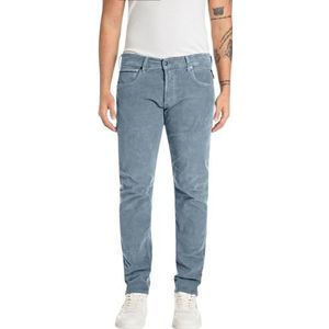 Replay Heren Jeans Grover Straight-Fit, Smoked Azure 586, 28W / 32L