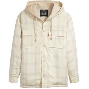 Levi's Jack Worker Neutrals Capuchontrui voor heren, SCOTTIE PLAID TURTLE, M