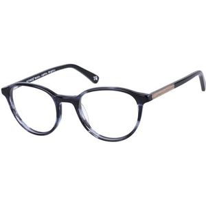 Botaniq Men's BIO-1021 Optical Prescription Eyewear Frames, zwart, 49, zwart, 49