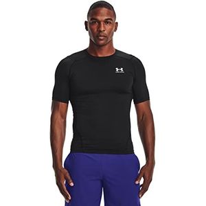 Under Armour Ua Hg Armour Comp Ss T-shirt heren, 001, zwart., XXL