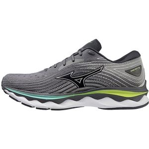 Mizuno Wave Sky 6 Hardloopschoenen voor heren, maat 50, Quiet Shade Silver, 43 EU