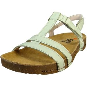 Art 0946 I Breathe, platte damessandalen, limoengroen, maat 38, Bestand., 38 EU