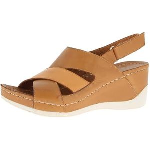 Andrea Conti Damessandalen, brandy/cognac, 37 EU, Brandy cognac, 37 EU