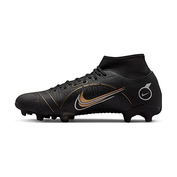 Nike voetbalschoenen zwart goud sale