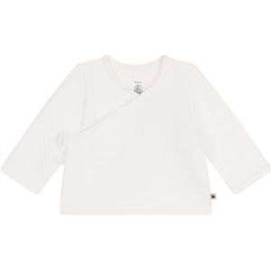 Petit Bateau Pullover Cardigan Unisex Kinderen, Wit, 6 Maanden