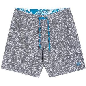 Panareha Heren Zwemshorts van Gerecycled Polyester GOLORITZE Grijs (46)