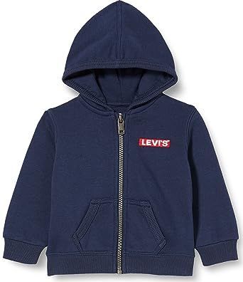 Levi's Babyjongens LVN Boxtab Full Zip 6ej762 Hoodie, jurk, blauwtinten, 24 Maanden