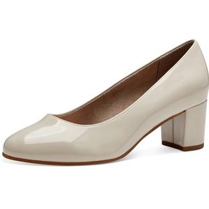 Jana 8-22475-42 pumps voor dames, ivory patent, 40 EU breed, Ivory Patent, 40 EU Breed