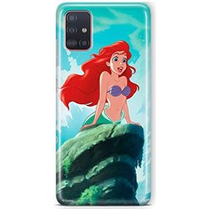 ERT GROUP mobiel telefoonhoesje voor Samsung A51 origineel en officieel erkend Disney patroon Ariel 001 optimaal aangepast aan de vorm van de mobiele telefoon, hoesje is gemaakt van TPU