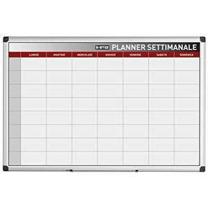 Bi-Office Weekplanner, magnetisch, 90 x 60 cm