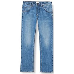 MUSTANG Heren Michigan Straight Jeans, Medium Blue 582, 36W / 30L