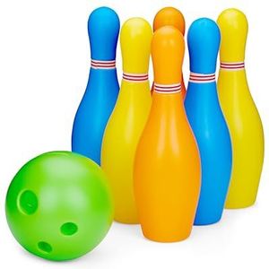 Eddy Toys 8711252244341 Bowlingset speelgoed 8 stuks