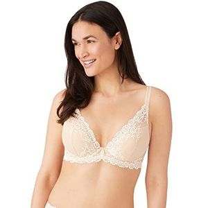 Wacoal Vrouwen Embrace Lace Contour BH Plunge, Natuurlijk Naakt/Ivoor, 70C