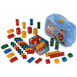 Theo Klein 640 Manetico creatieve doos | 42 verschillende kleurrijke magnetische bouwstenen | 6 kaarten met bouwhandleidingen | Speelgoed voor kinderen vanaf 1 jaar