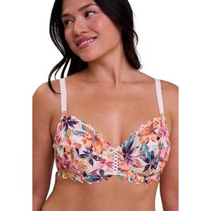 SANS COMPLEXE - Arum Mosaic - Klassieke BH - Bloemenprint - Kantmateriaal