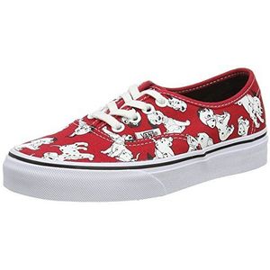 Vans Authentieke lage sneakers van unisex, Rode Disney Dalmatiërs Rood, 36.5 EU