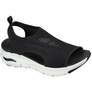 Skechers Damessandalen, zwart, 35 EU