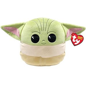 TY 39255 Marvel 2023 Star Wars Grogu Squish-A-Boo, gelicentieerde Squishy Beanie Baby zachte pluche dieren, knuffelige knuffelteddybeer om te verzamelen, 20 inch