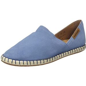 Hush Puppies Dames Mim Espadrille Loafer Flat, Blauw, 38 EU