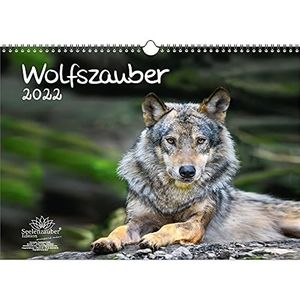Seelenzauber Wolf Magie DIN A3 Kalender Voor 2022